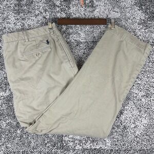 Polo Ralph Lauren Ethan‎ Chino Pants Mens 42 X 32 (FITS 41 X 31) Cotton Preppy
